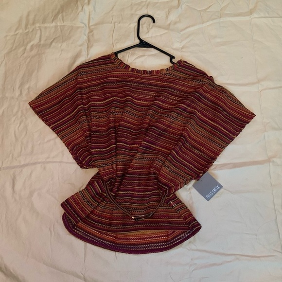 Falls Creeks Multi-Color Blouse Size M #086 - Picture 1 of 10
